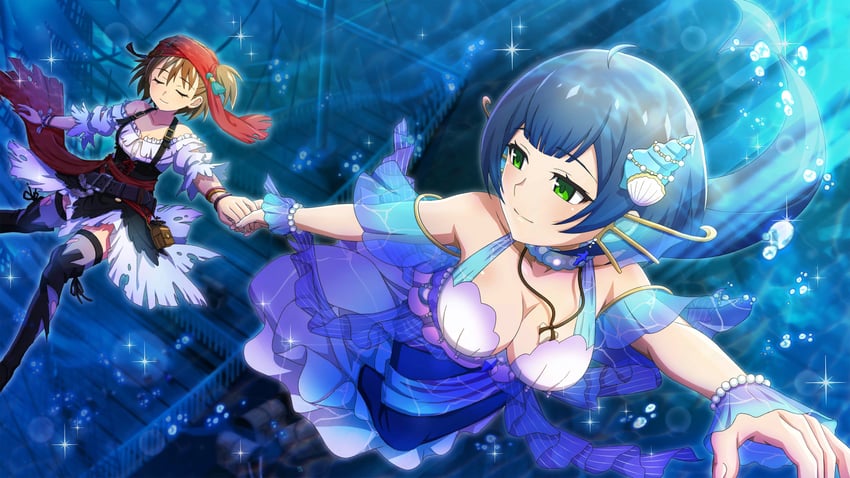 akasaka miyuki and kurosawa chisame (higurashi no naku koro ni and 1 more)