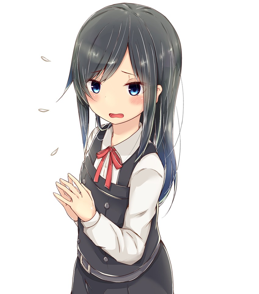 asashio and asashio kai ni (kantai collection) drawn by nishihata_kei