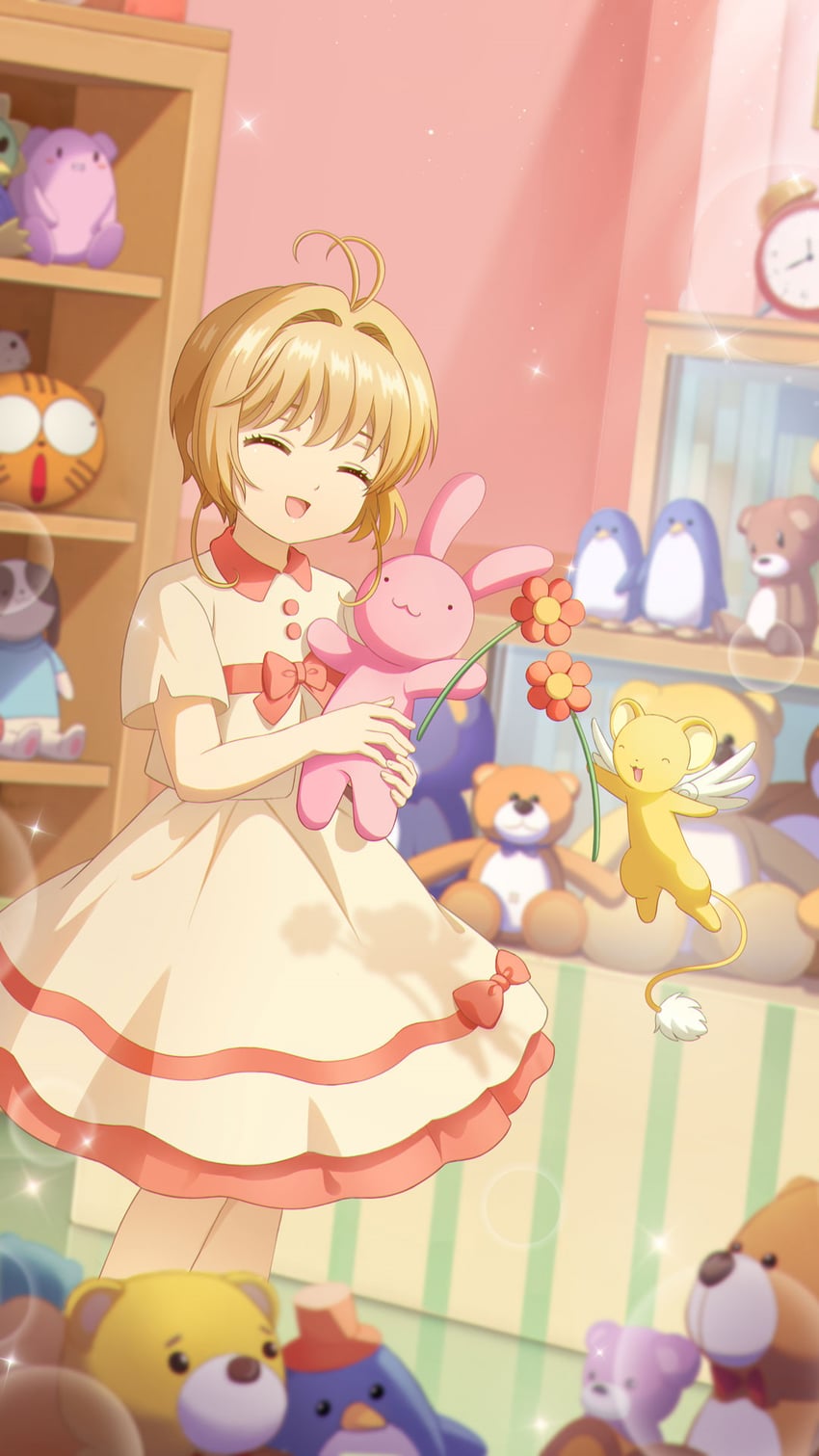 kinomoto sakura and kero (cardcaptor sakura and 1 more)