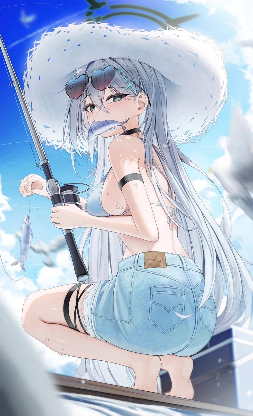 shiroko and shiroko terror (blue archive) drawn by arch_a4