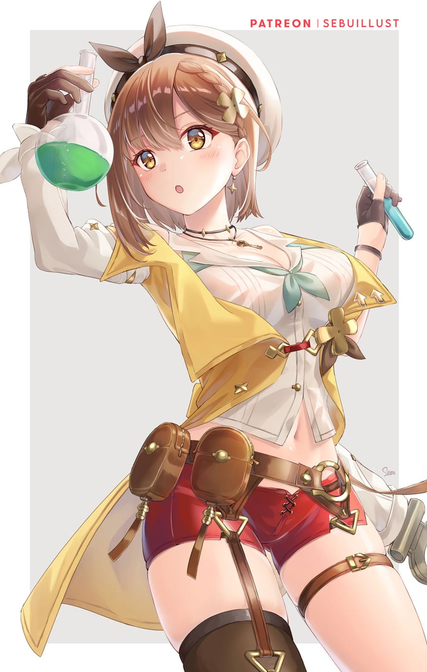 reisalin stout (atelier and 2 more) drawn by sebu_illust