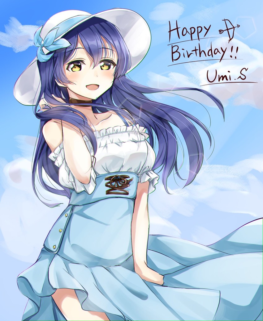 sonoda umi (love live! and 1 more) drawn by yoshinone
