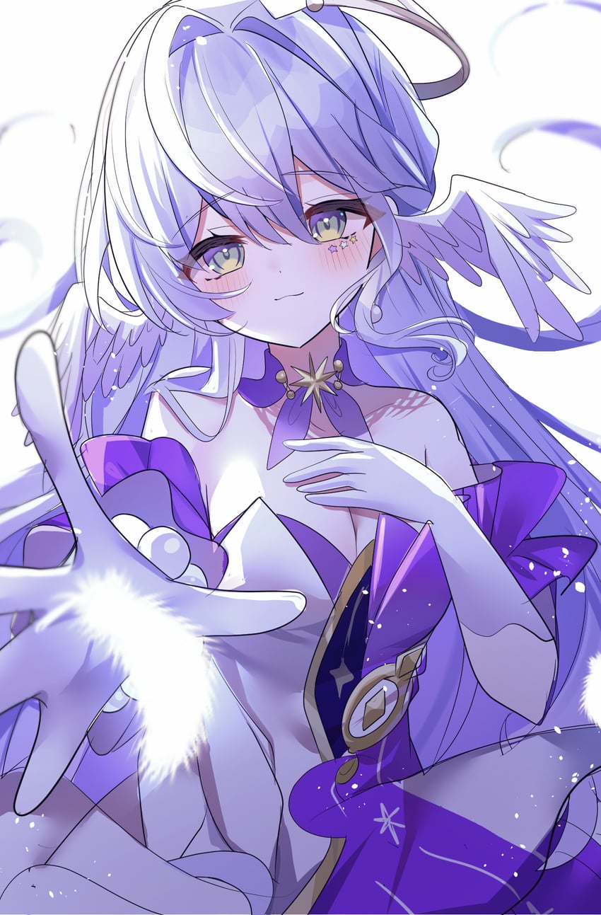 robin (honkai and 1 more) drawn by yuzukiyuno_(yunmu_g)