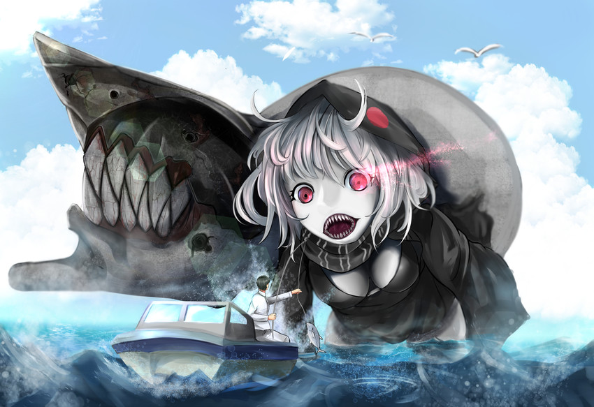 admiral and re-class battleship (kantai collection) drawn by sinkai
