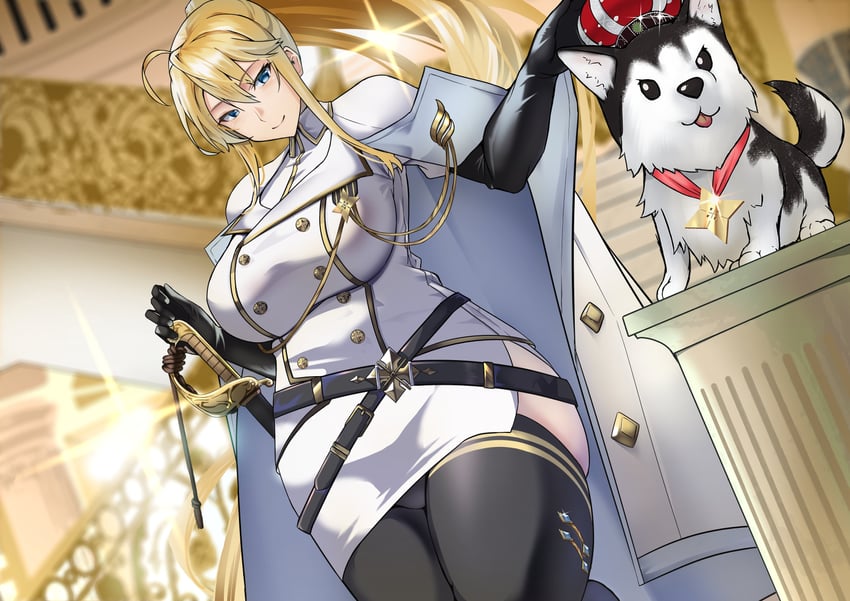 artoria pendragon (fate and 1 more) drawn by shiki_(love-saber)