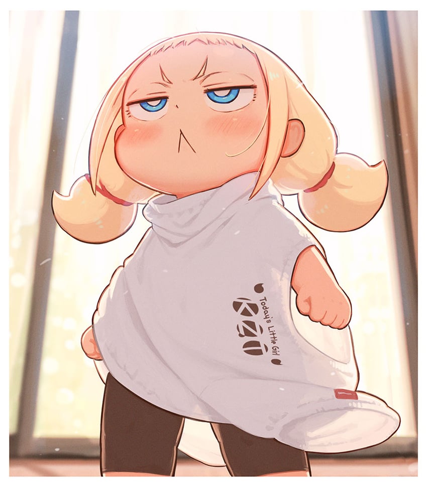 little blonde girl (original) drawn by kozato_(yu_kozato)