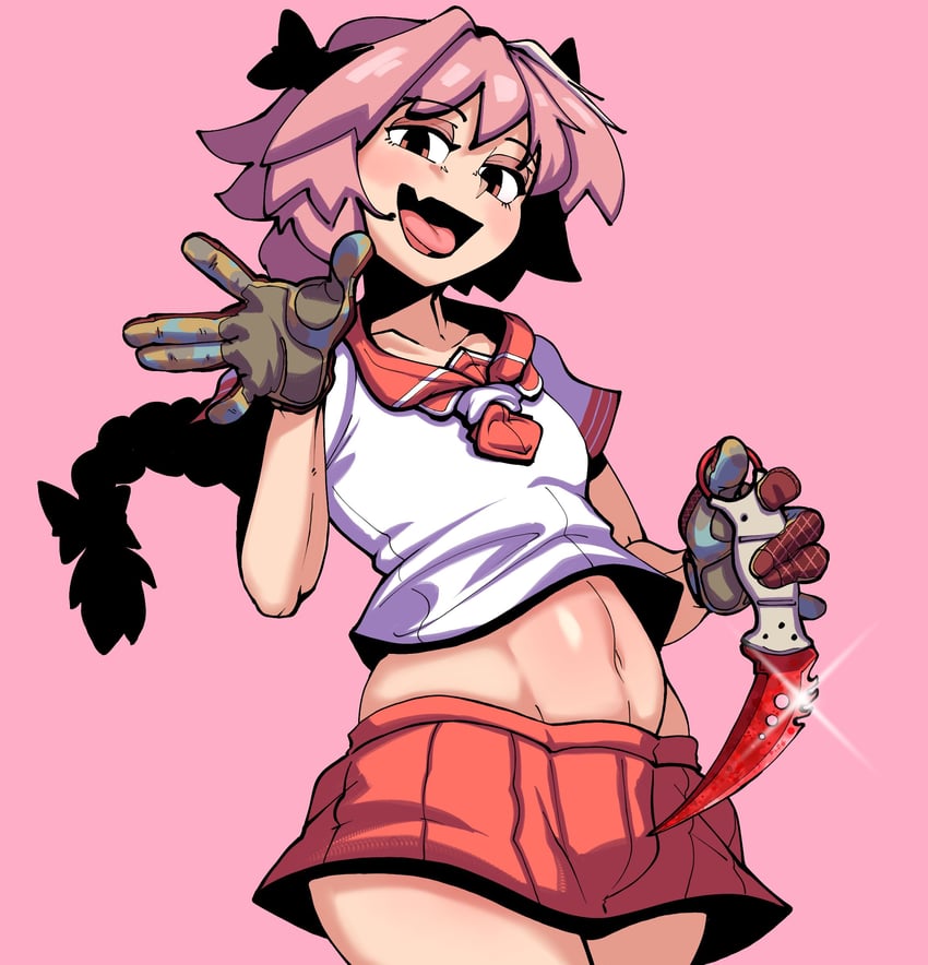 astolfo (fate and 2 more) drawn by hugo_(rushbordie)