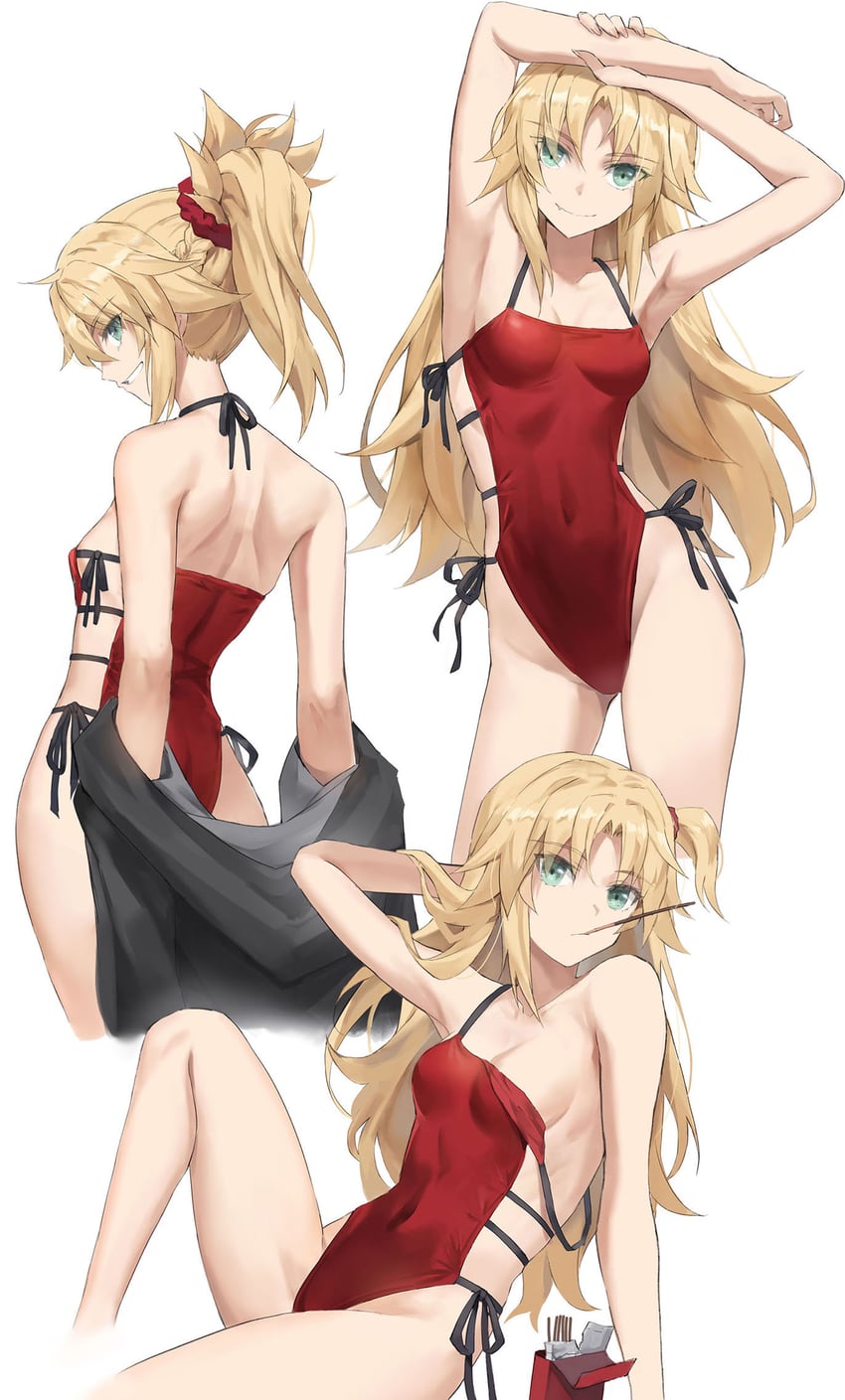 mordred (fate and 1 more) drawn by tonee