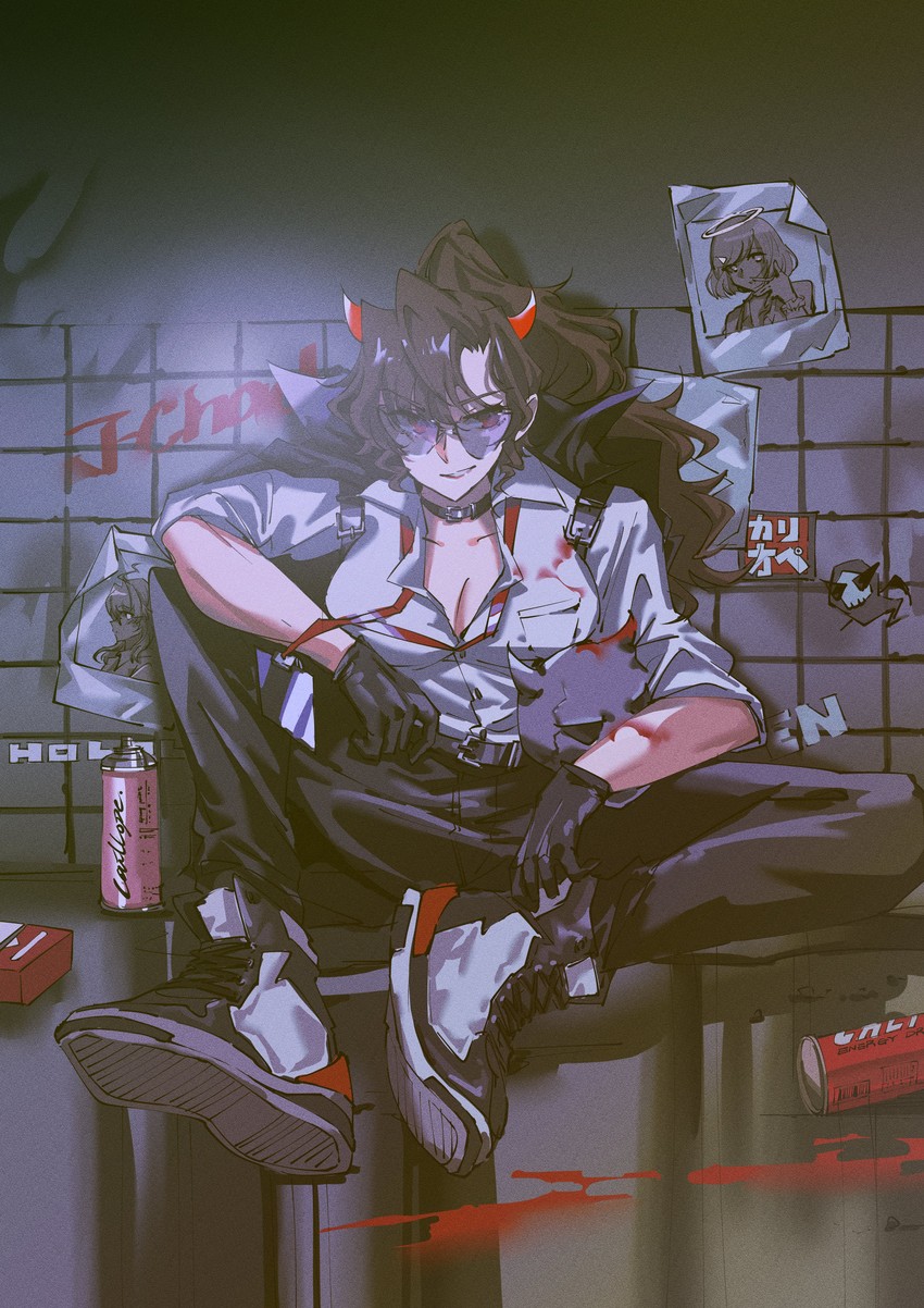 death-sensei, enma-chan, jenma-chan, and j-chad (hololive and 1 more) drawn by set7