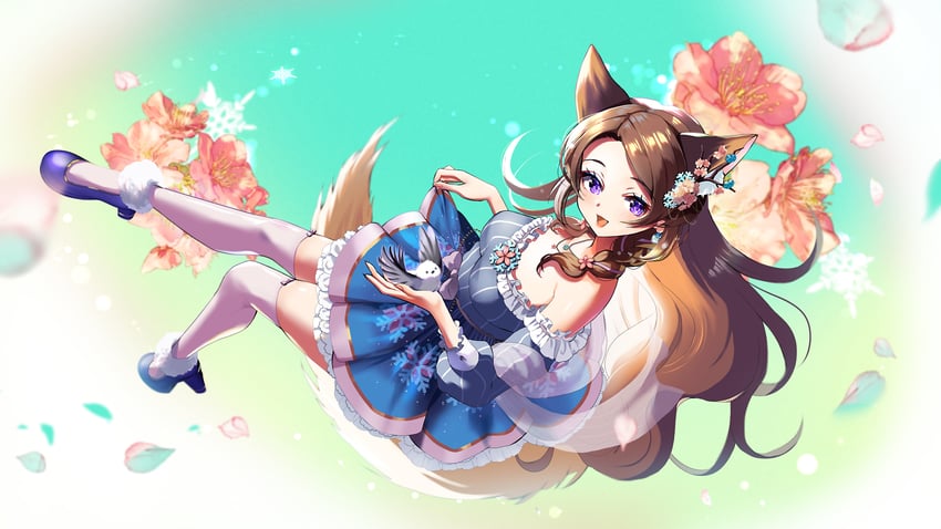 peaches (indie virtual youtuber) drawn by yuarima2