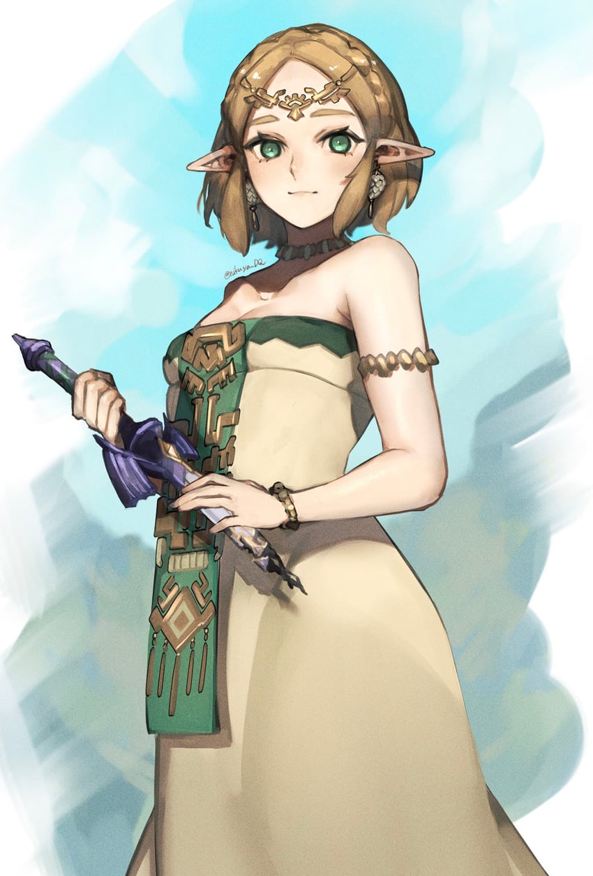 princess zelda (the legend of zelda and 1 more) drawn by seinikuten