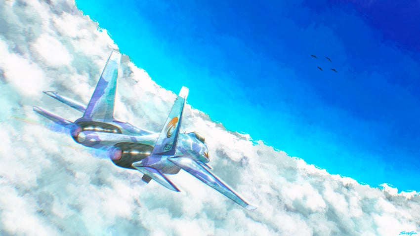 scarface 1 (ace combat and 1 more) drawn by shinji_(shinjisq)