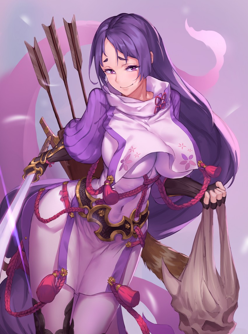 minamoto no raikou (fate and 1 more) drawn by atorosu