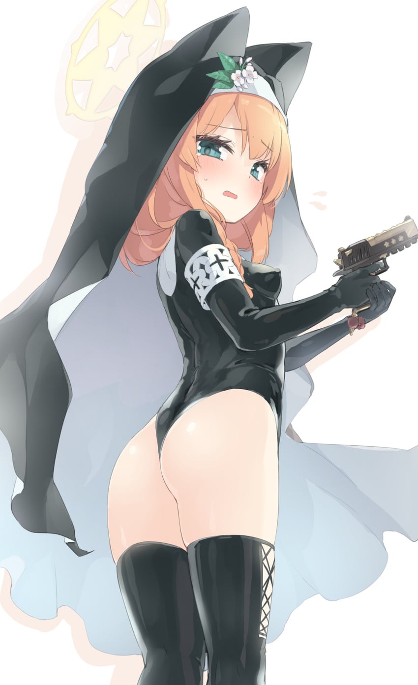 mari and justina follower (blue archive) drawn by homura_subaru