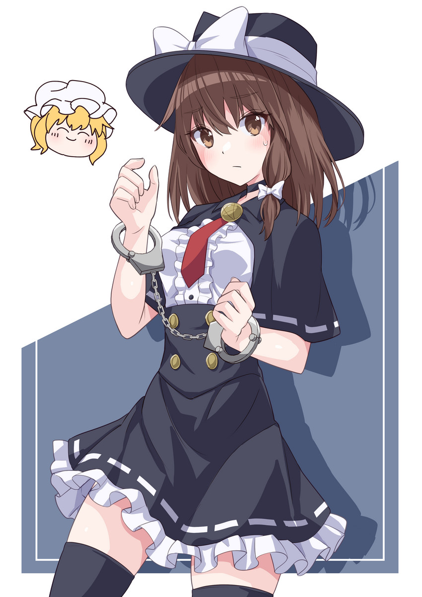 usami renko and maribel hearn (touhou) drawn by ramie_(ramie541)