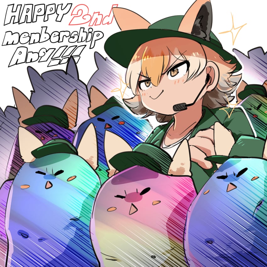 coyote and coyopotato (kemono friends and 1 more) drawn by mcgunngu