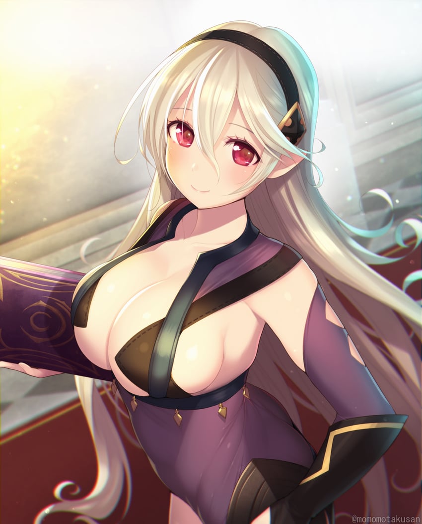 female corrin and nyx (fire emblem and 1 more) drawn by kashiwamochi_yomogi