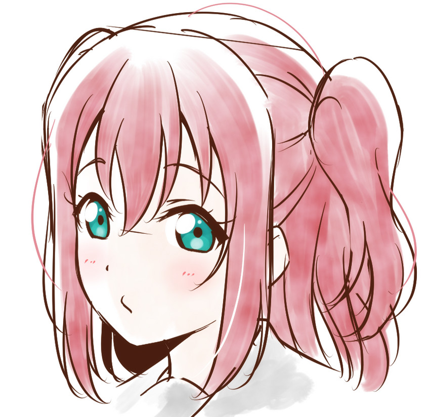 kurosawa ruby (love live! and 1 more) drawn by anibache