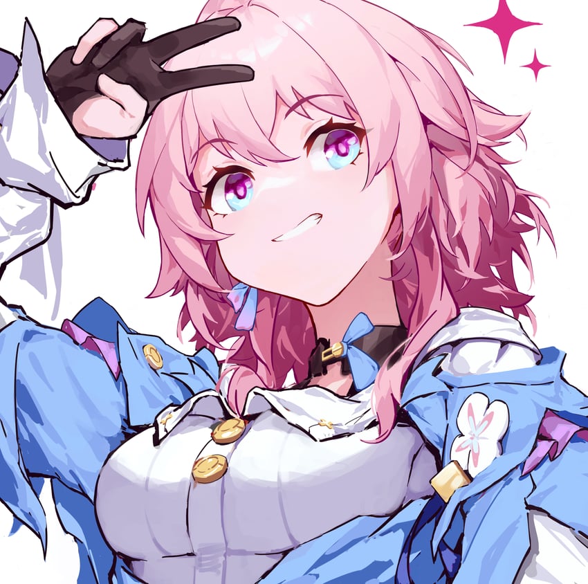 march 7th (honkai and 1 more) drawn by edwinkosasih