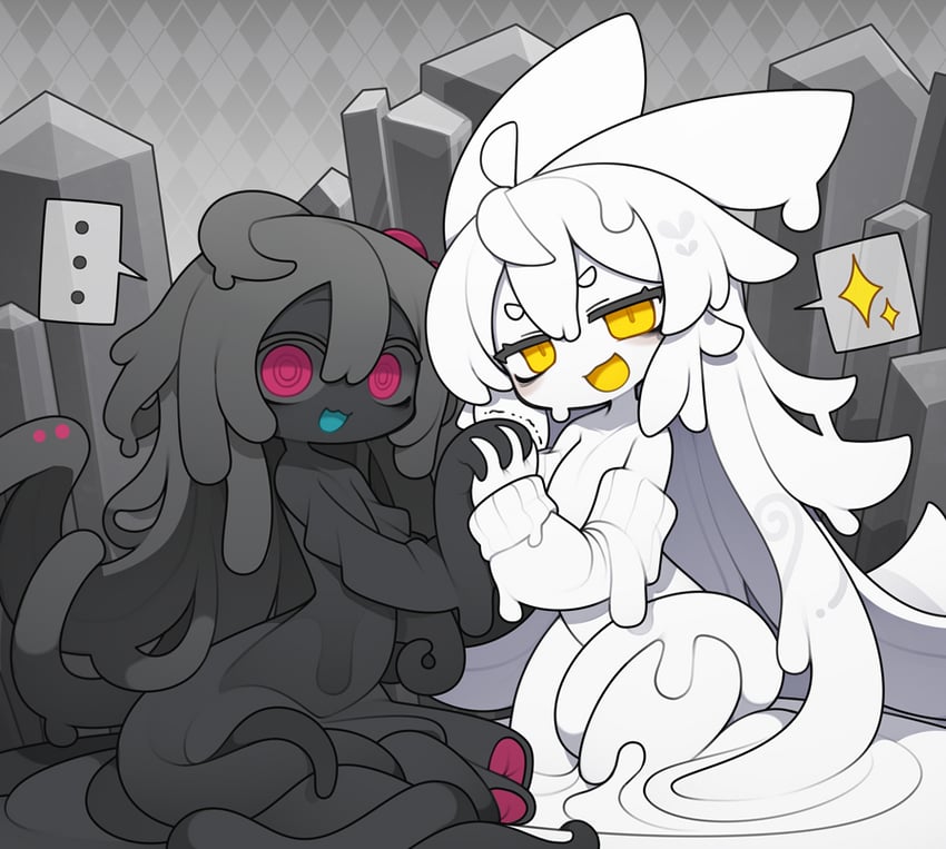 dorodra and li-li (original) drawn by kisaragi_kaya