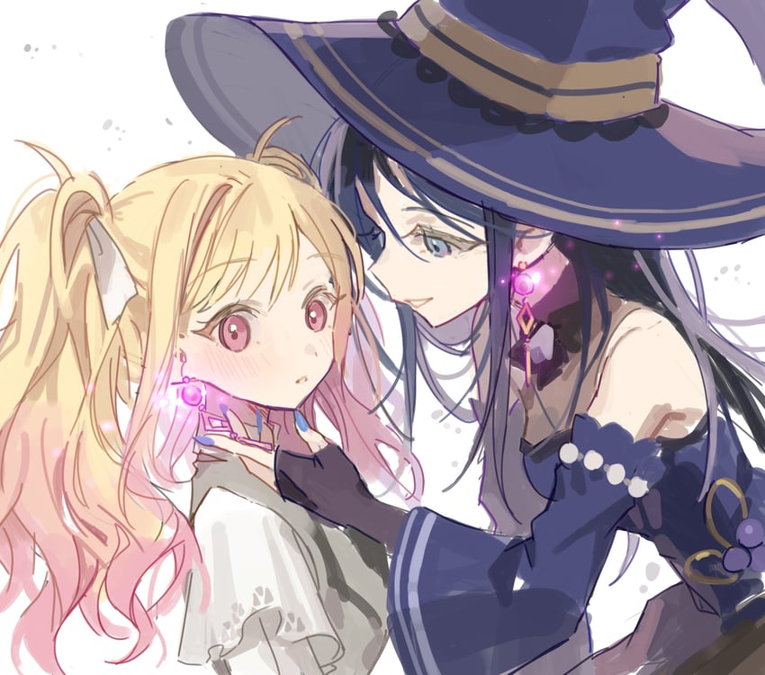 tenma saki and hoshino ichika (project sekai) drawn by hano9789
