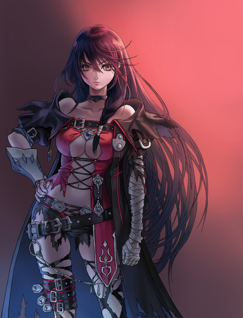 velvet crowe (tales of and 1 more) drawn by komusubi