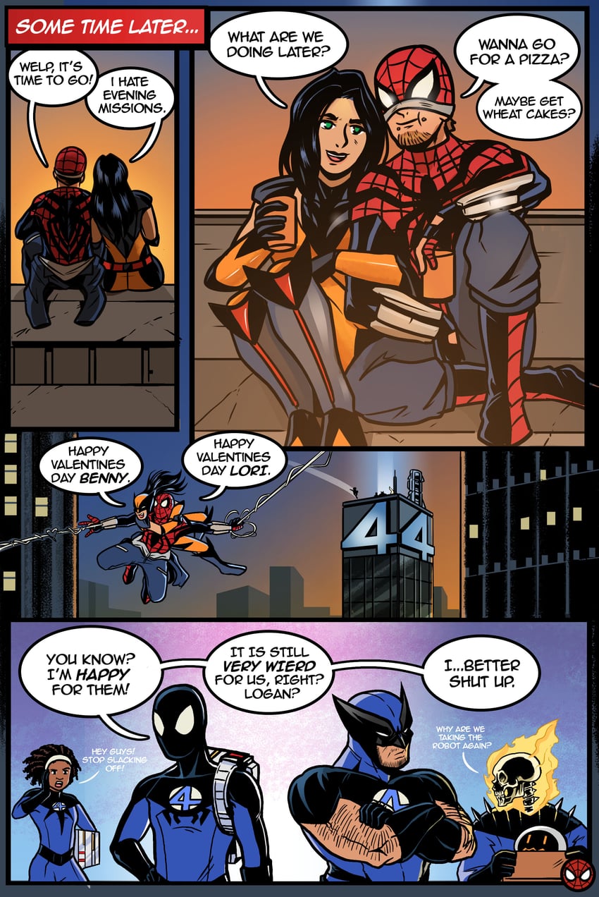wolverine, spider-man, peter parker, x-23, laura kinney, and 3 more (marvel and 3 more) drawn by tenshiartsgt