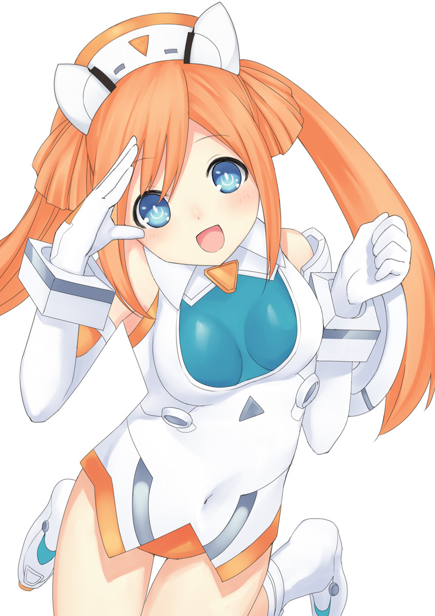 orange heart (neptune and 1 more) drawn by shiga_obun