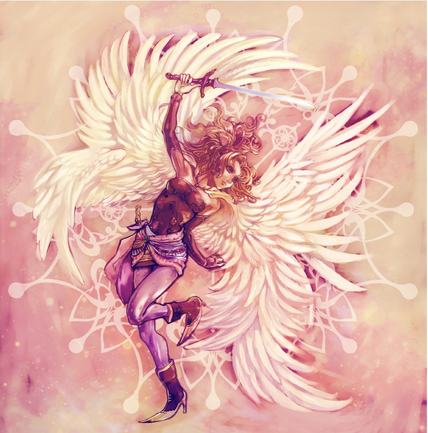 terra branford (final fantasy and 1 more) drawn by wataame_(green_tea)