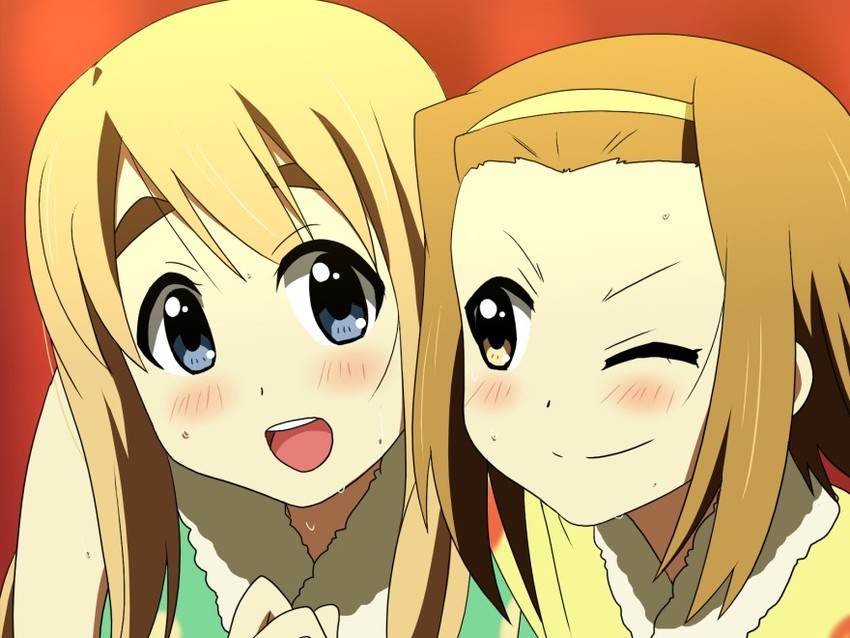 tainaka ritsu and kotobuki tsumugi (k-on!) drawn by supon
