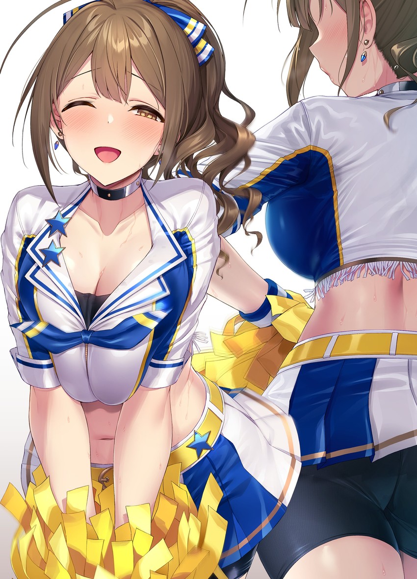 kuwayama chiyuki (idolmaster and 1 more) drawn by satou_kuuki