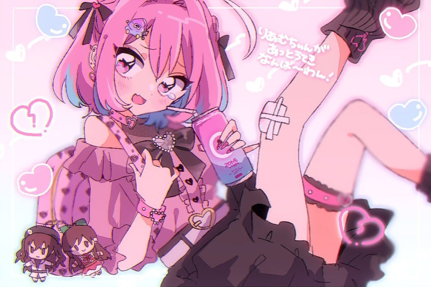yumemi riamu (idolmaster and 1 more) drawn by mizumi_(mizmi)