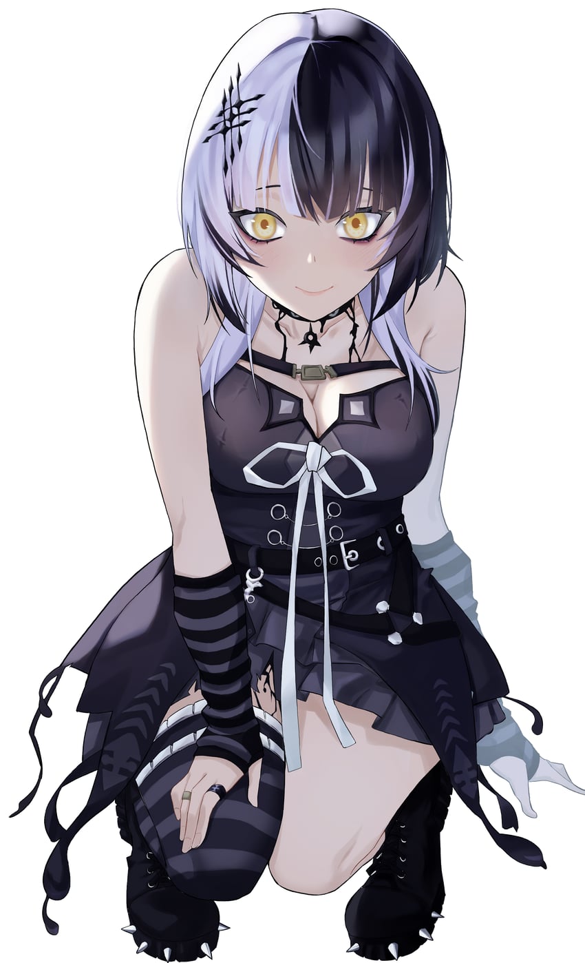 shiori novella (hololive and 1 more) drawn by mahiruuu