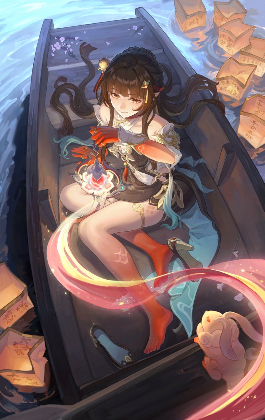 lingsha and fuyuan (honkai and 1 more) drawn by wo_de_huihua_bu
