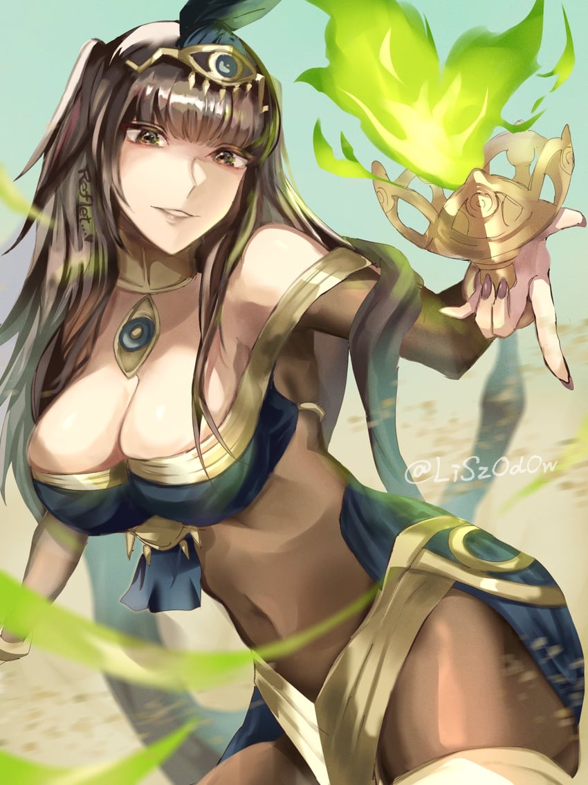 tharja (fire emblem and 2 more) drawn by youhei_choregi