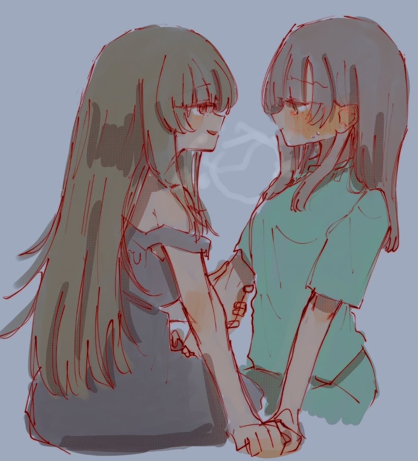 kuo shenlin and wang yujia (assault lily) drawn by rui_rui_rui0122