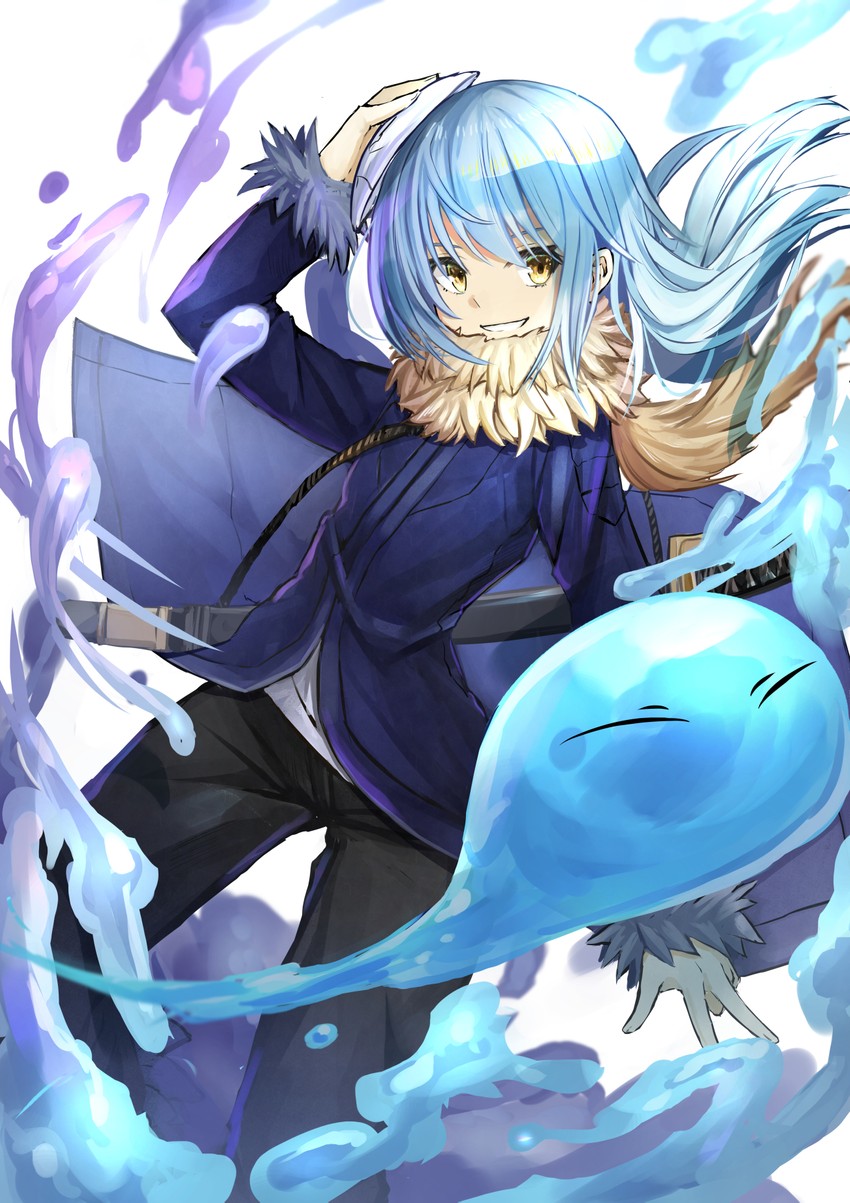 rimuru tempest (tensei shitara slime datta ken) drawn by tsuseki
