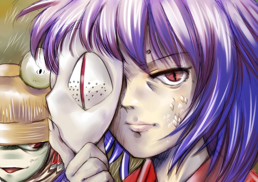 moriya suwako, yasaka kanako, and snake-eyed kanako (touhou) drawn by miz_kow