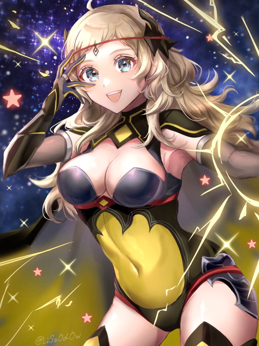 ophelia and odin (fire emblem and 1 more) drawn by youhei_choregi