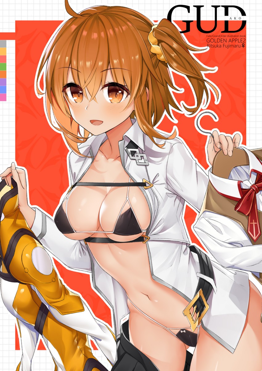 fujimaru ritsuka (fate and 1 more) drawn by shuutou_haruka