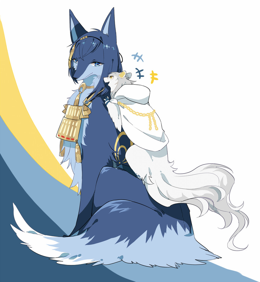 mikazuki munechika and tsurumaru kuninaga (touken ranbu) drawn by maruneko