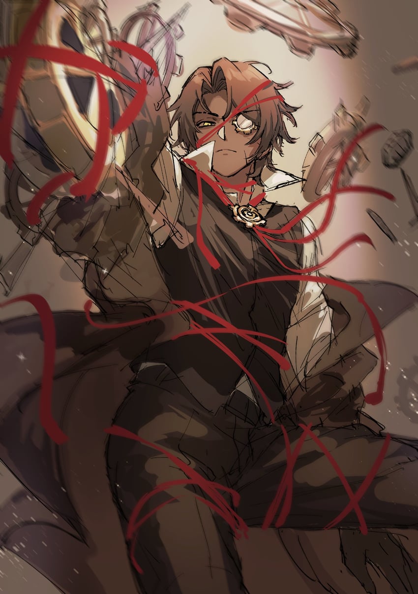 heathcliff (project moon and 1 more) drawn by killerohan