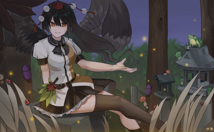 shameimaru aya (touhou) drawn by tai_yang_ren_bei_yu