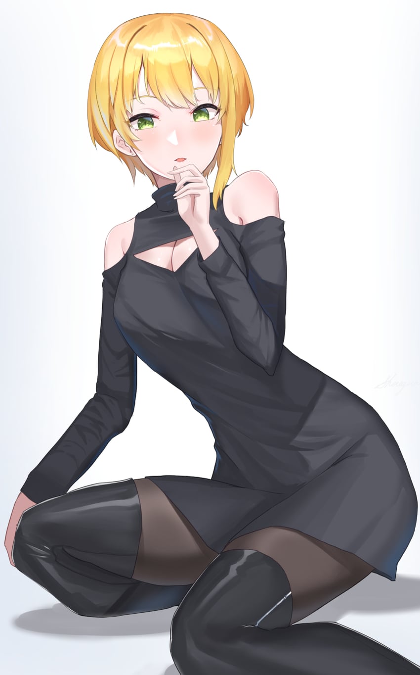 miyamoto frederica (idolmaster and 1 more) drawn by shougun_(chuckni1)