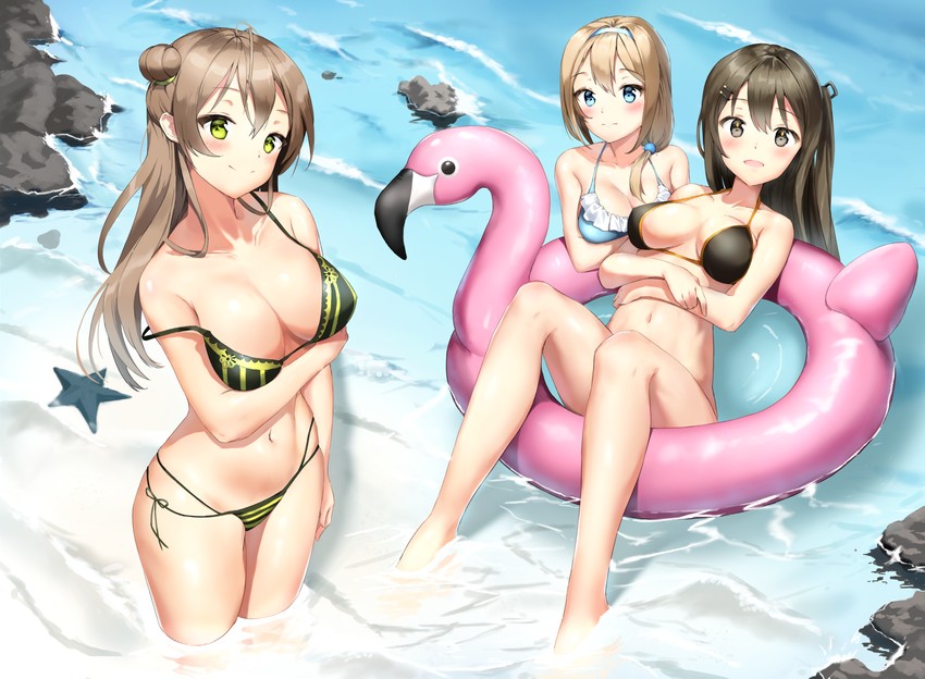 suomi, rfb, and k2 (girls' frontline) drawn by ym_(pixiv2132273)