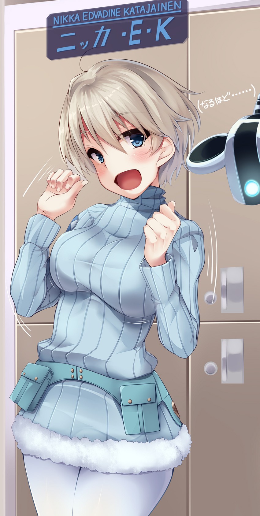 nikka edvardine katajainen (world witches series and 2 more) drawn by nksk