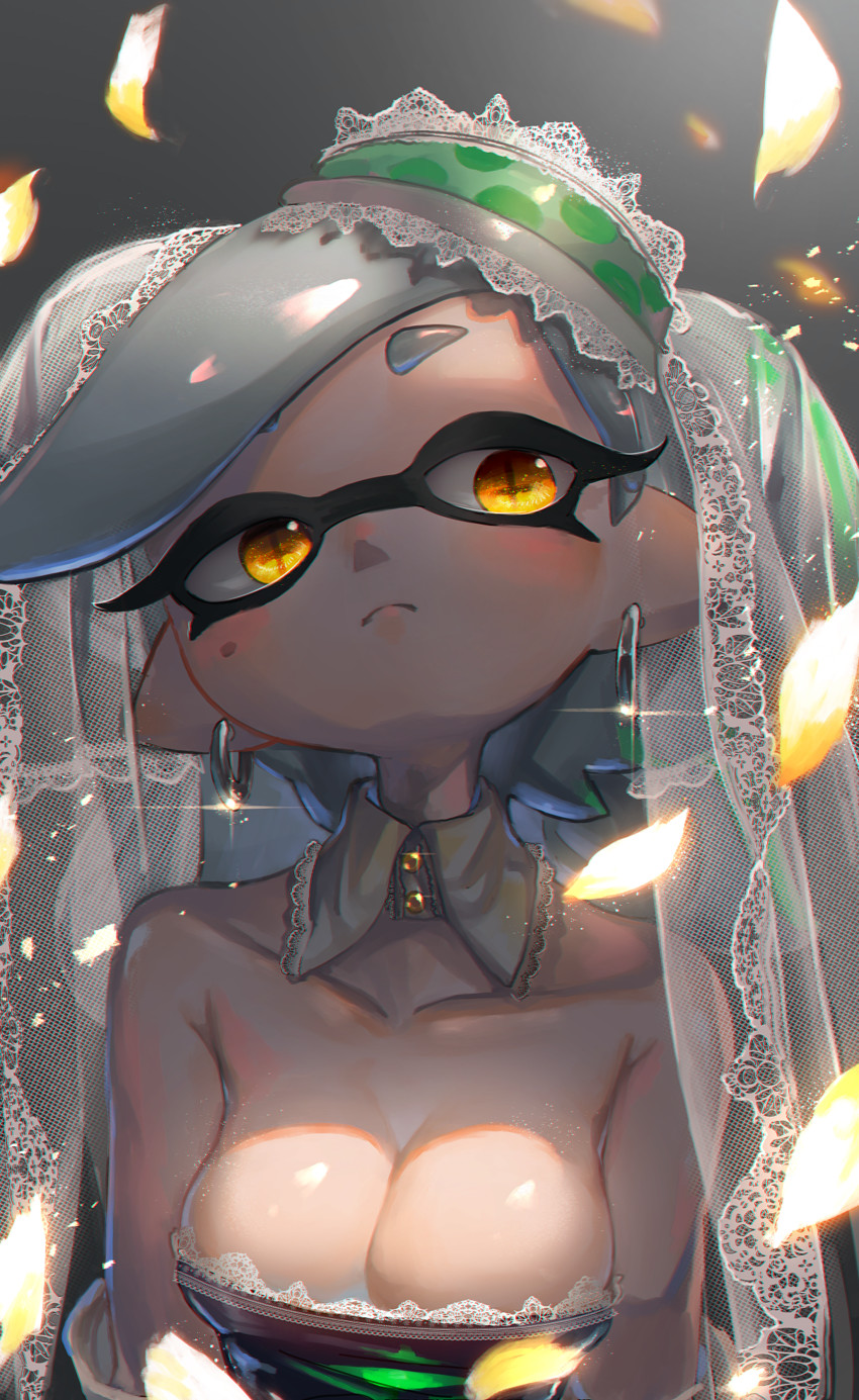 marie (splatoon and 1 more) drawn by kashu_(hizake)