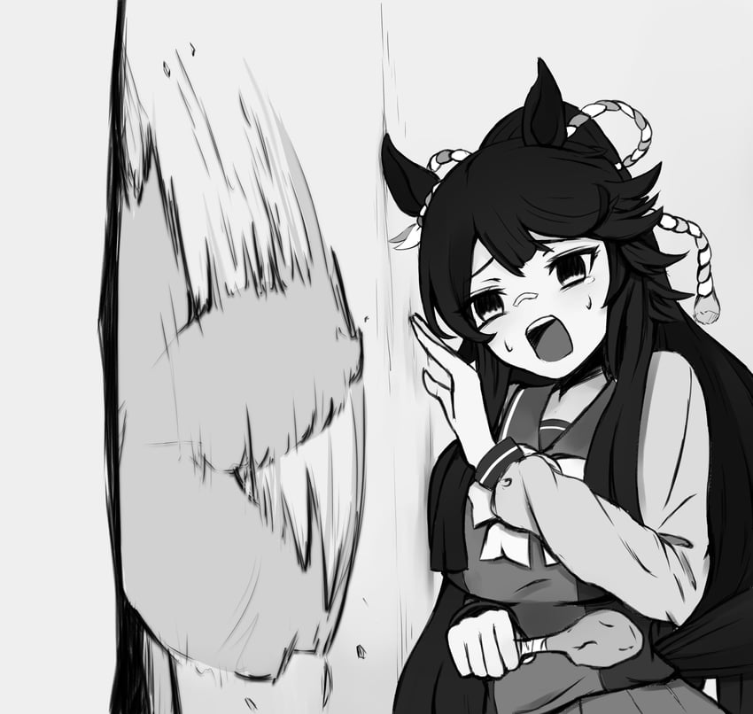 narita brian (umamusume and 1 more) drawn by hatinanasan8787