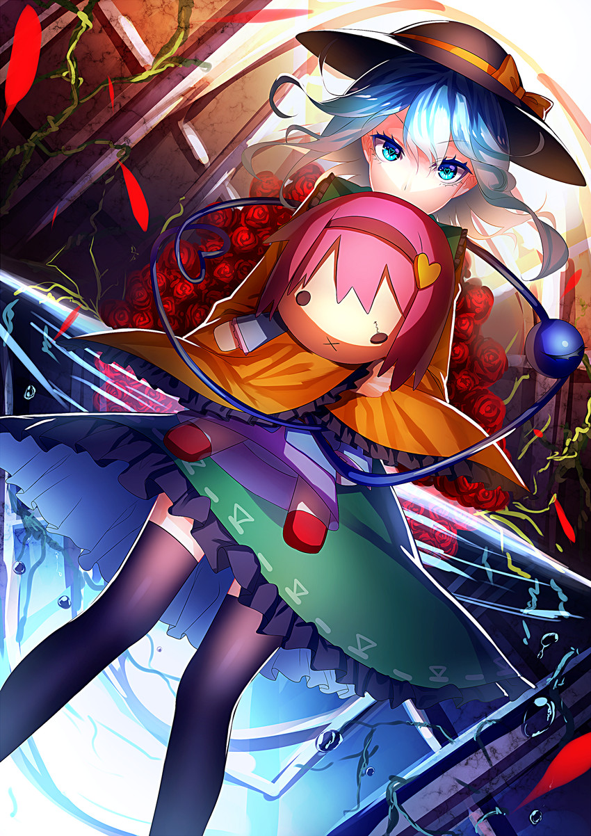 komeiji koishi and komeiji satori (touhou) drawn by u_u_zan