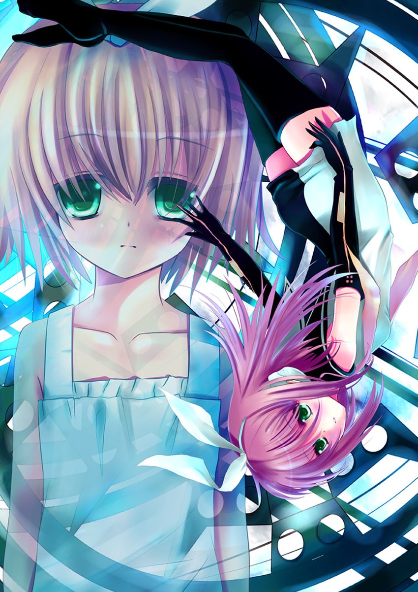 kagamine rin (vocaloid and 1 more) drawn by xephonia